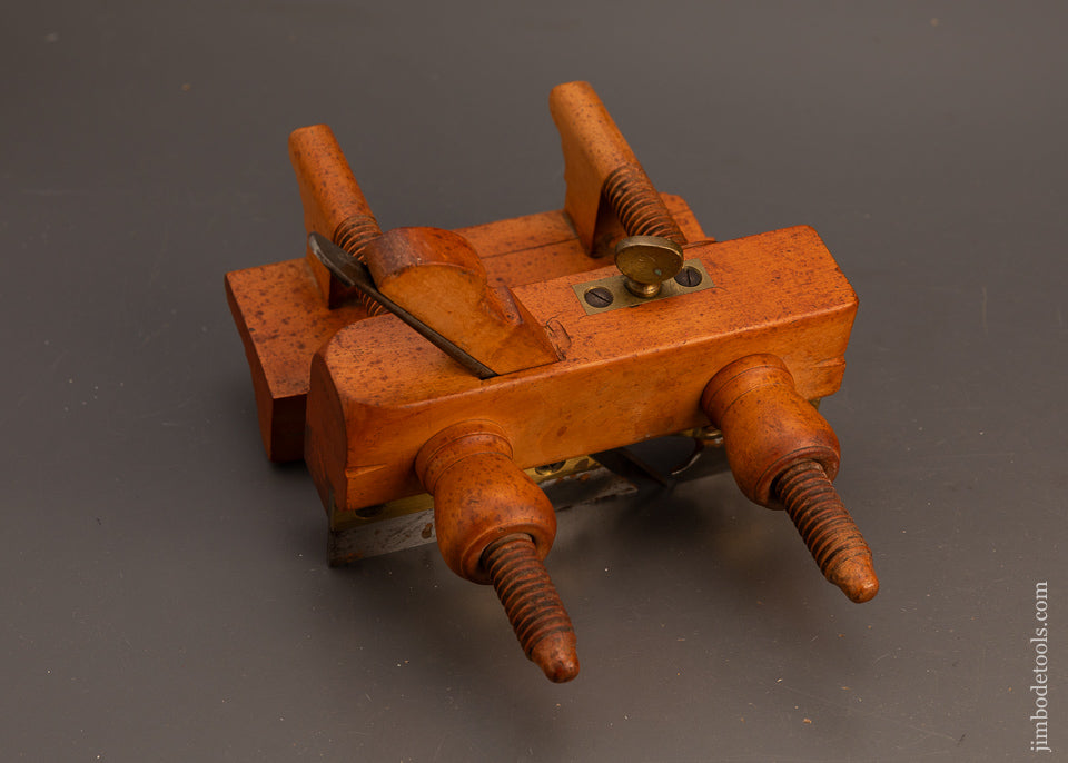 Beautiful-Solid-Boxwood-Screw-Arm-Plow-Plane-120532