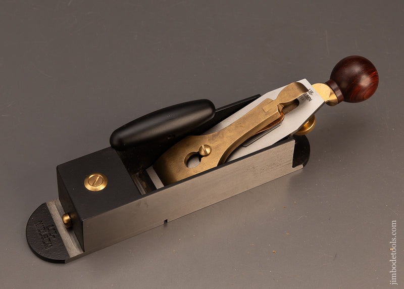 Near-Mint-Discontinued-LIE-NIELSEN-No.-9-Miter-Plane-with-Hot-Dog-&-Cocobolo-Handle-120533-AS-OF-APR-24