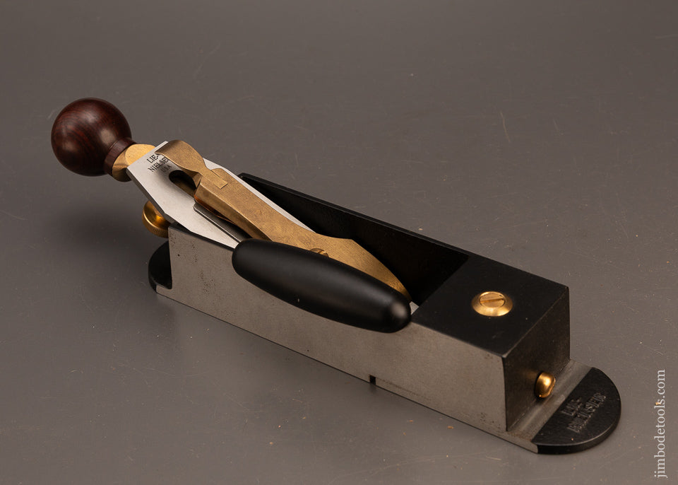 Near-Mint-Discontinued-LIE-NIELSEN-No.-9-Miter-Plane-with-Hot-Dog-&-Cocobolo-Handle-120533-AS-OF-APR-24