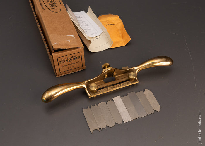 LIE-NIELSEN-No.-66-Bronze-Beading-Tool-Mint-in-Box-120555