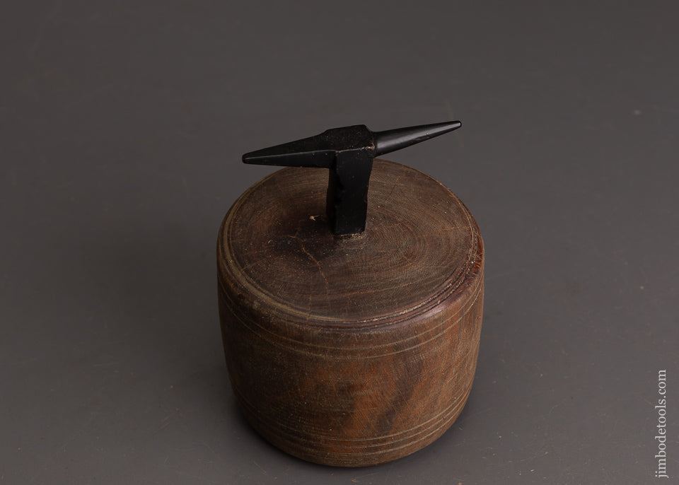 Watch-Maker’s-Jeweler’s-Anvil-on-Lignum-Vitae-Base-120585