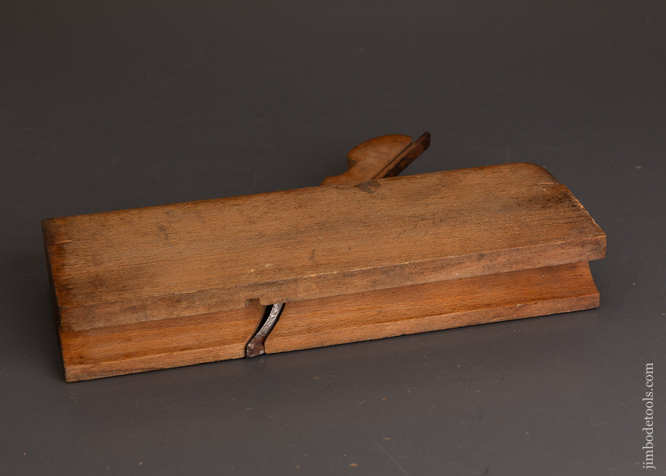 Fine-UNION-FACTORY-H.-CHAPIN-7/8-Fenced-Quarter-Round-Moulding-Plane-1828-97-120595