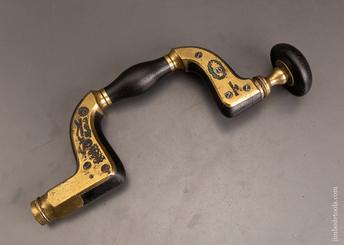 Awesome-MARPLES-Ebony-&-Brass-Framed-Ultimatum-Brace-120610