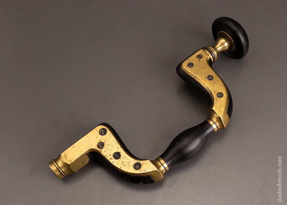 Awesome-MARPLES-Ebony-&-Brass-Framed-Ultimatum-Brace-120610