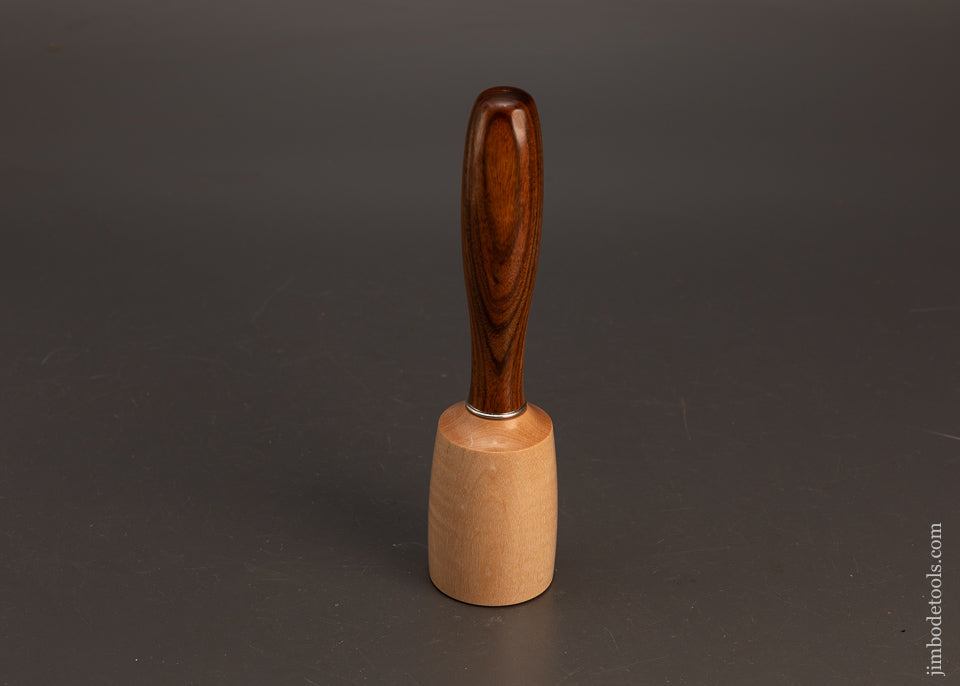 Mint-BLUE-SPRUCE-TOOL-WORKS-12-Ounce-Rosewood-&-Maple-Carving-Mallet-120677
