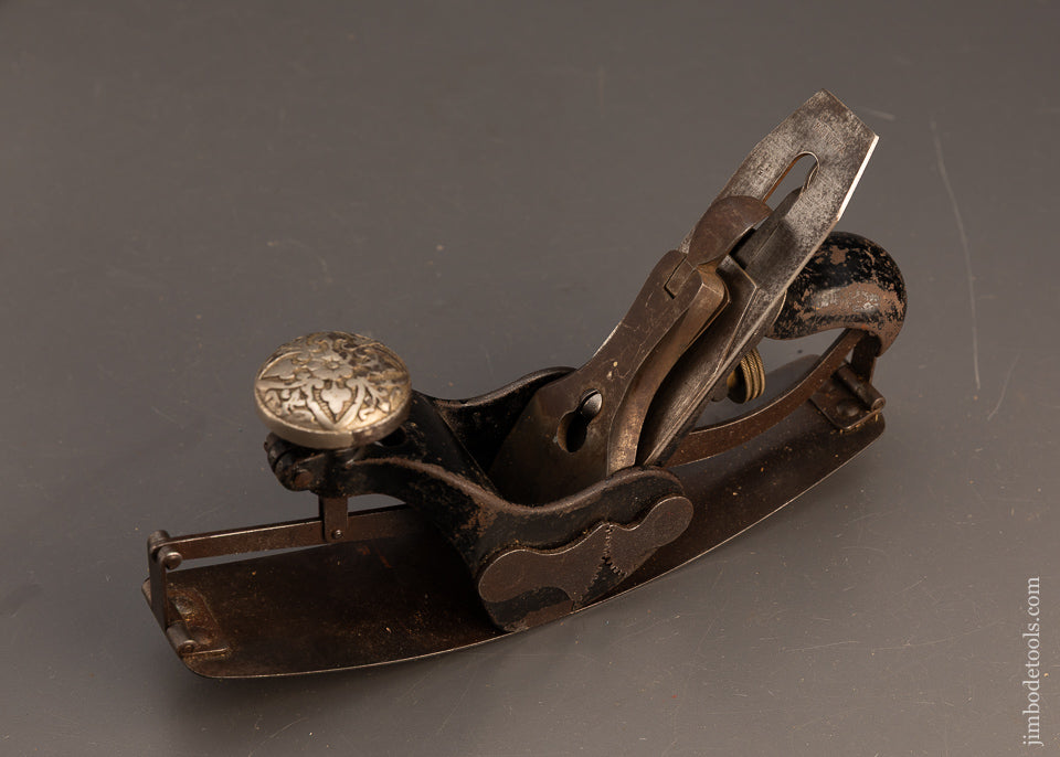 Fine-STANLEY-No.-113-Circular-Plane-with-Floral-Knob-120679