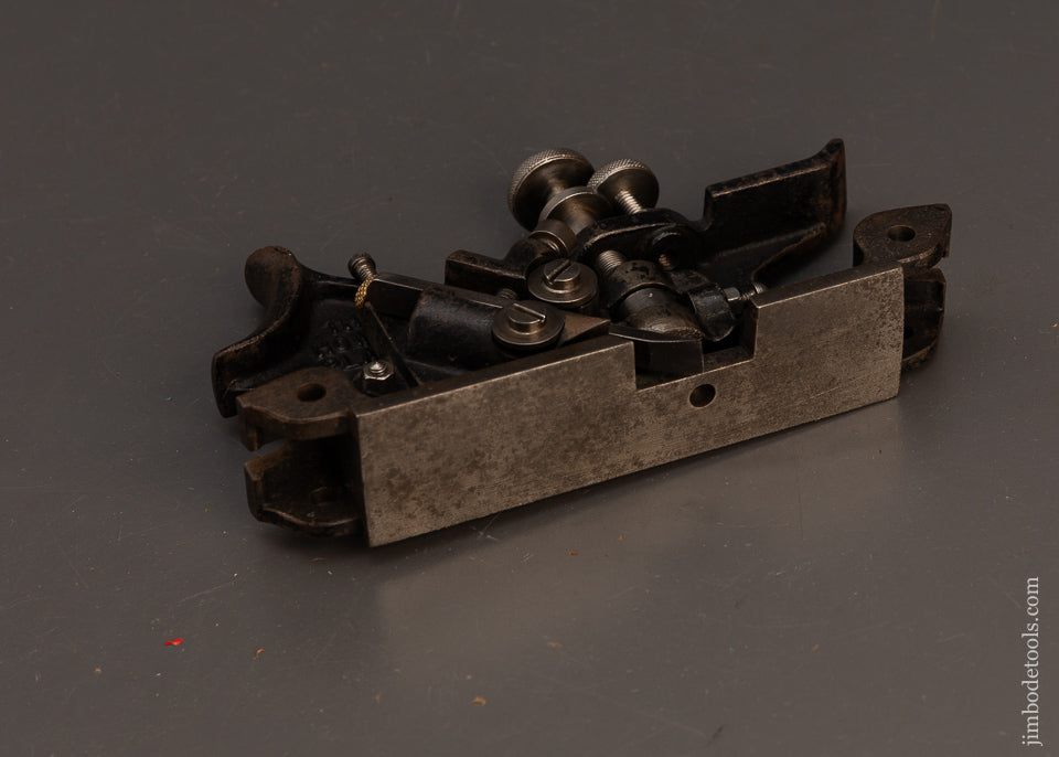Rare-&-Fine-HOWKINS-PATENT-Model-C-Plow-Plane-120681