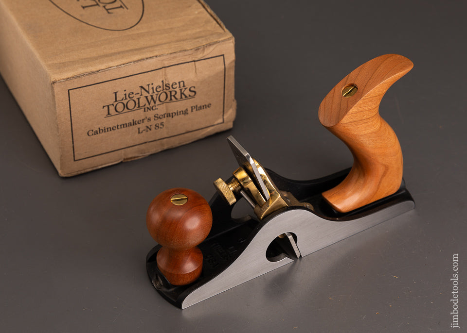 Out-of-Stock-&-Unavailable-LIE-NIELSEN-No.-85-Tilt-Handle-Cabinet-Maker’s-Scraper-Plane-Mint-in-Box-120686