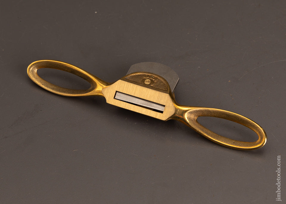 LIE-NIELSEN-Bronze-Flat-Bottom-Spoke-Shave-Mint-in-Box-120690