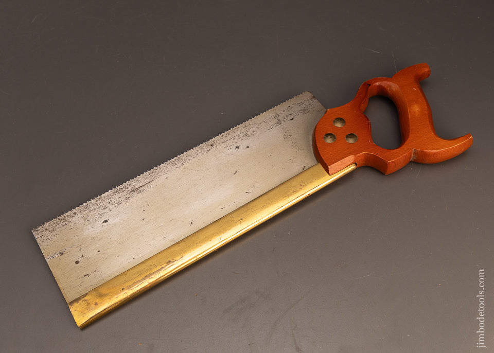 Near-Mint-TYZACK-&-SONS-&-TURNER-Brass-Back-Dovetail-Saw-120700