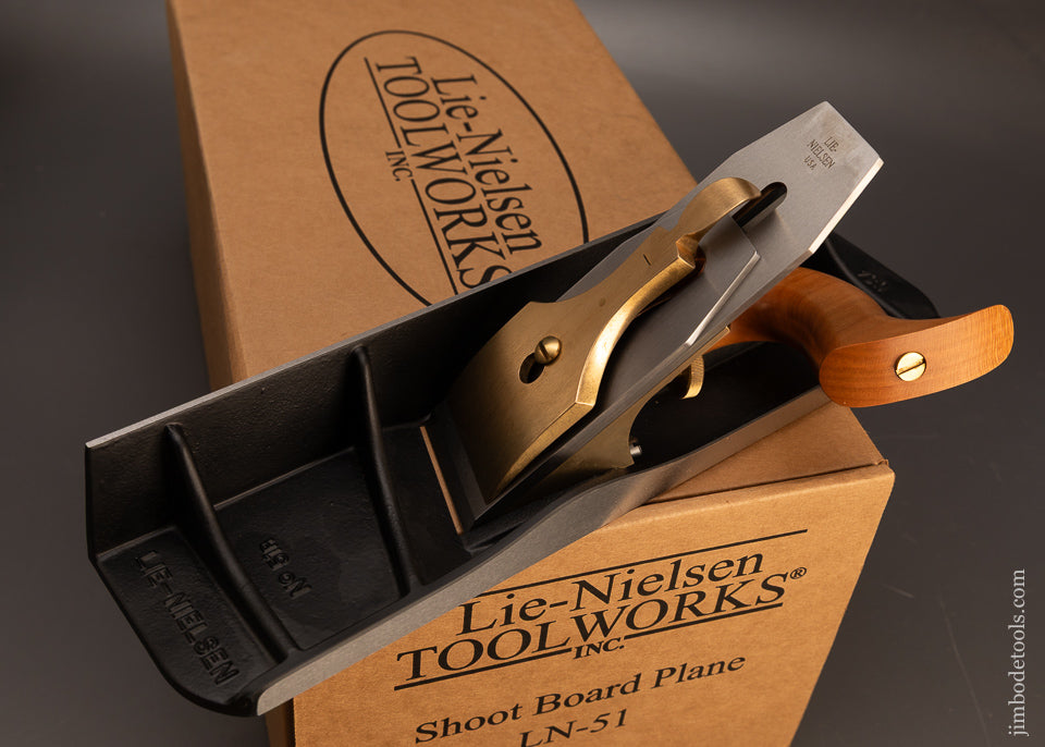 Mint-Unused-LIE-NIELSEN-No.-51-Shoot-Board-Plane-Chute-Board-Plane-Mint-in-Box-120713-AS-OF-APR-30