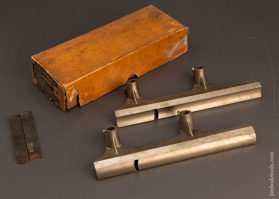 STANLEY-No.-8-Hollow-&-Round-Bottoms-for-No.-45-Combination-Plane-Near-Mint-in-Box-120720