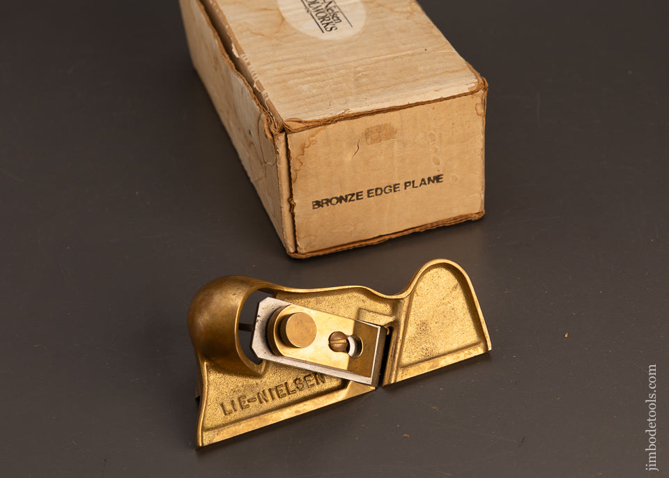 Out-of-Stock-&-Unavailable-LIE-NIELSEN-No.-95-Bronze-Edge-Plane-Near-Mint-in-Box-120728
