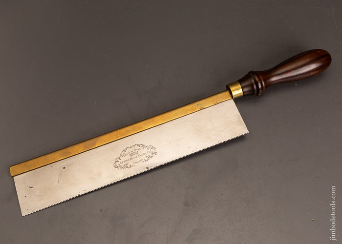 Unused-Rosewood-Handled-Brass-Back-Dovetail-Saw-by-CROWN-HAND-TOOLS-120732