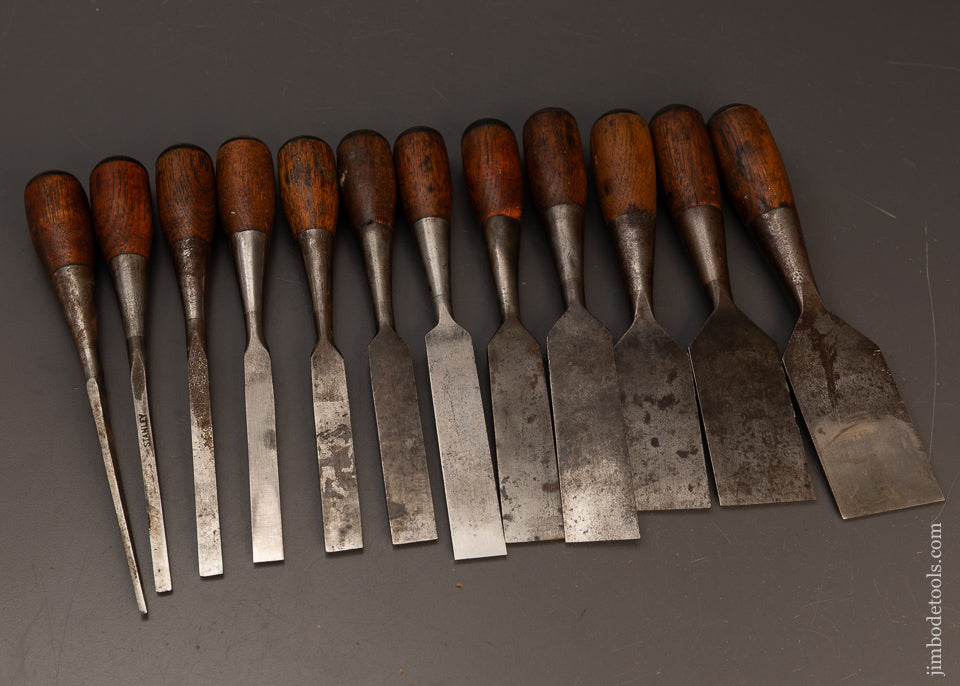 Complete-Set-of-12-STANLEY-No.-50-Everlasting-Chisels-120745-AS-OF-MAY-3