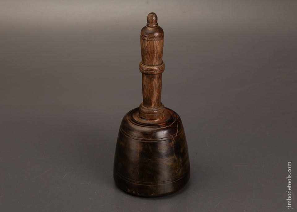 Stunning-1-Pound-9-Ounce-Fancy-Lignum-Vitae-English-Carving-Mallet-120753