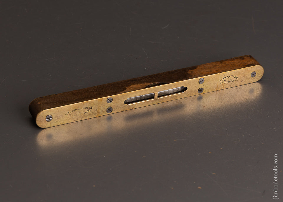 WM.-MARPLES-9-Inch-Walnut-Level-120755
