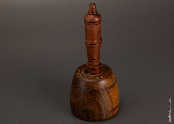 Stunning-1-Pound-13-Ounce-Fancy-Lignum-Vitae-English-Carving-Mallet-120773