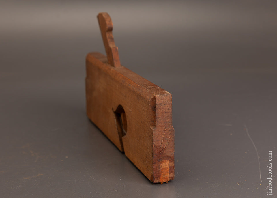Crisp-Fine-3/16-Inch-Center-Bead-Moulding-Plane-by-MARTEN-DOSCHER-NEW-YORK-1879-94-120780