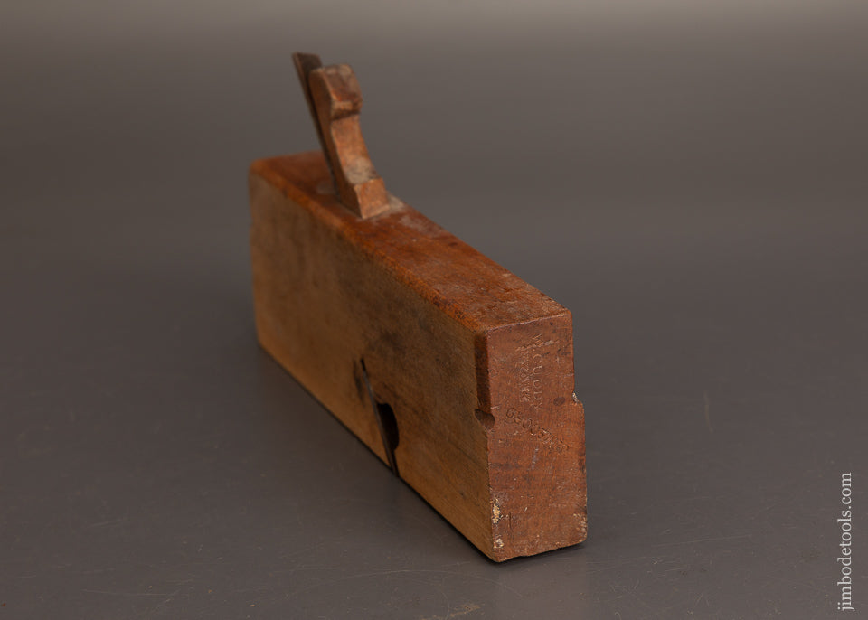 Rare-2-STAR-**-1-3/8-Inch-Skewed-Rabbet-Plane-by-W-CUDDY-N.-YORK-120784