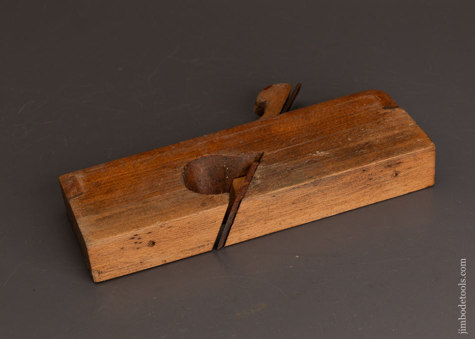 Rare-2-STAR-**-1-3/8-Inch-Skewed-Rabbet-Plane-by-W-CUDDY-N.-YORK-120784