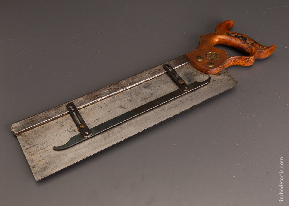 Very-Rare-DISSTON-Gauge-Saw-with-Depth-Stop-120790-AS-OF-MAY-13