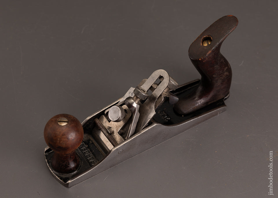 Rare & Fine SARGENT No. 708 Auto-Set Page Patent Smooth Plane