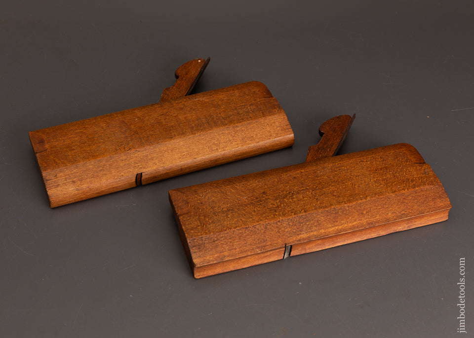 Extra-Fine-Matched-Pair-of-No.-10-Hollow-&-Round-Moulding-Planes-by-M.-CRANNELL-ALBANY-1843-78-120828