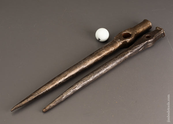 Impressive-Pair-of-Timber-Framing-Draw-Bore-Pins-120844
