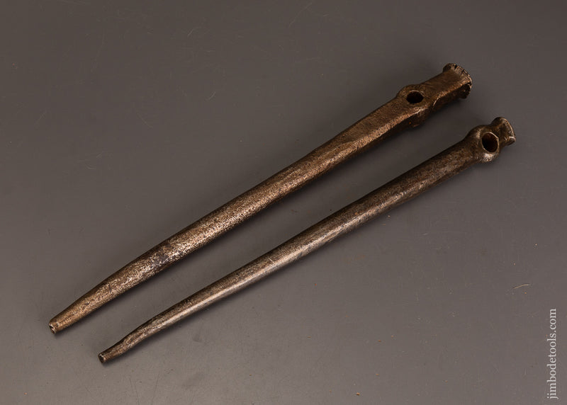 Impressive-Pair-of-Timber-Framing-Draw-Bore-Pins-120867