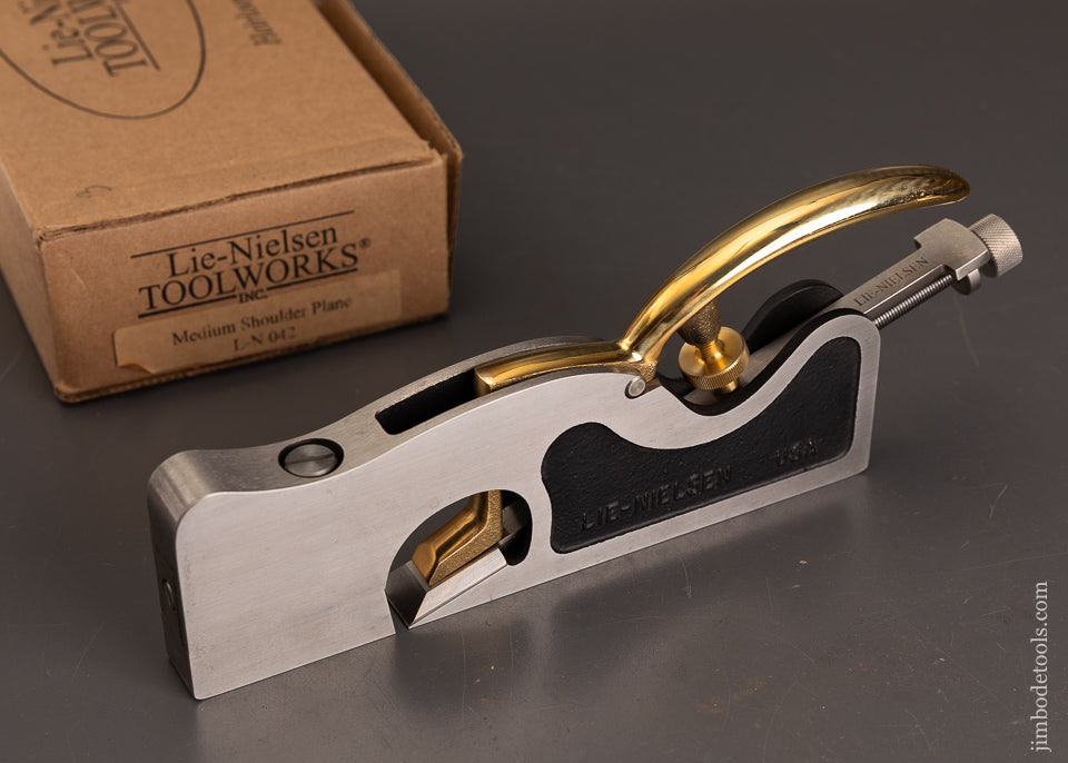 Out-of-Stock-&-Unavailable-LIE-NIELSEN-NO.-042-Shoulder-Plane-Mint-in-Box-120879