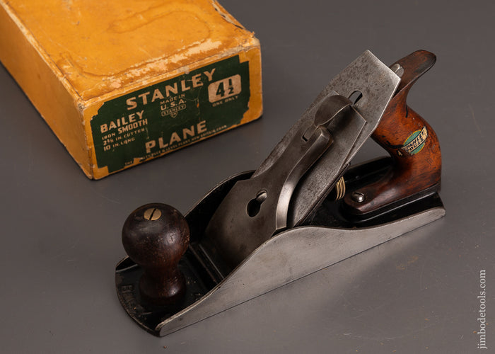Sweetheart-STANLEY-No.-4-1/2-Jumbo-Smooth-Plane-Extra-Fine-in-Original-Box-120880