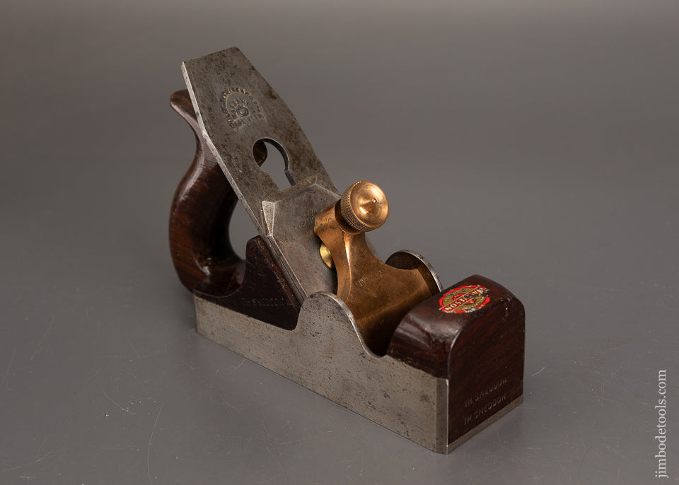 Premium Extra Fine MATHIESON Dovetailed Rosewood Infill Smooth Plane with Decal - 120899