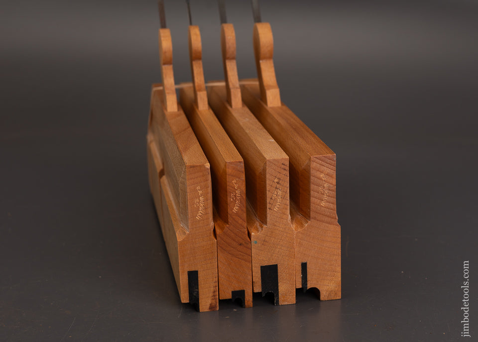 Modern-Maker-R.A.-VAUGHAN-Graduated-Set-of-Side-Bead-Planes-with-Ebony-Boxing-120900