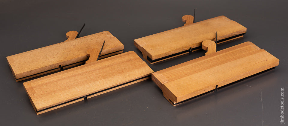 Modern-Maker-R.A.-VAUGHAN-Graduated-Set-of-Side-Bead-Planes-with-Ebony-Boxing-120900