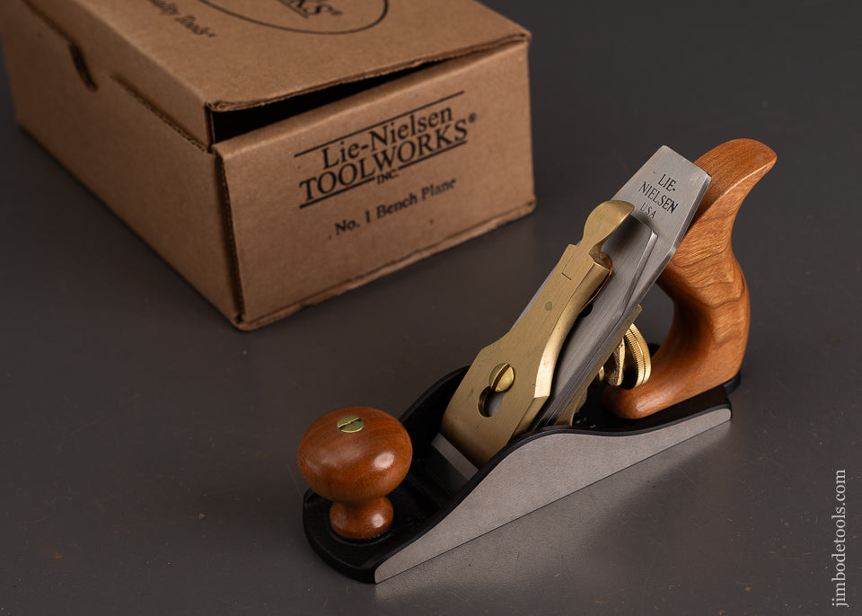 LIE-NIELSEN-No.-1-Smooth-Plane-Mint-in-Box-120909