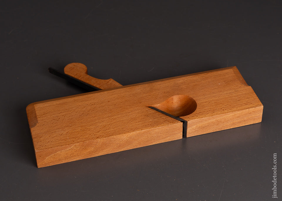Near-Mint-M.S.-BICKFORD-18th-Century-Style-1-Inch-Rabbet-Plane-120921