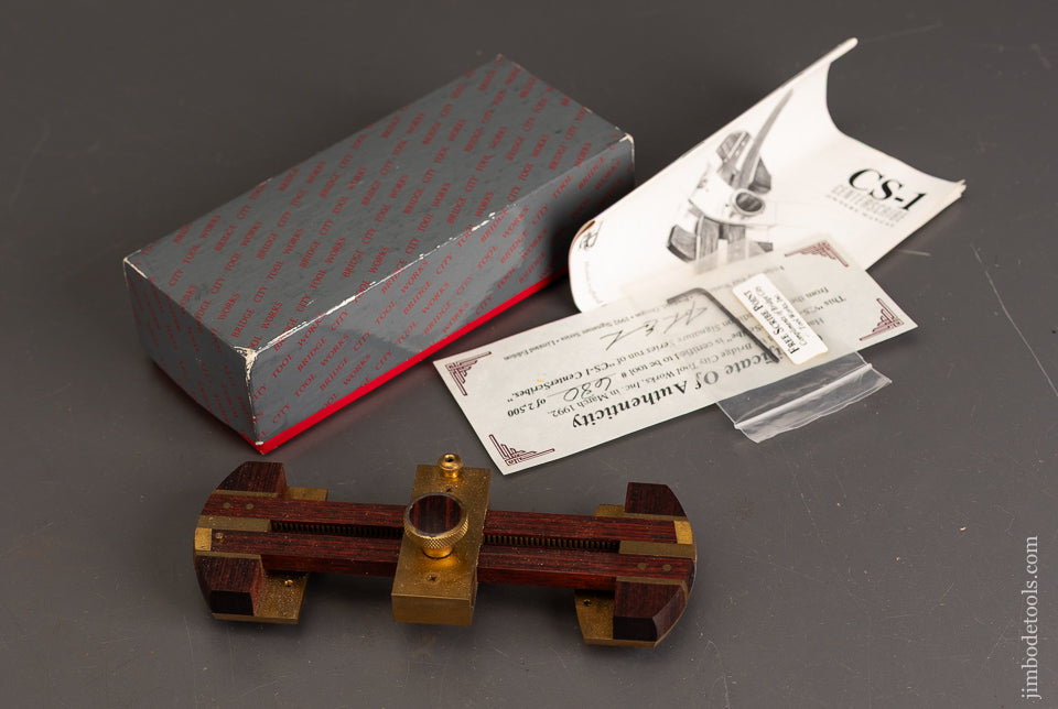 BRIDGE-CITY-TOOL-WORKS-CS-1-Center-Scribe-Near-Mint-in-Box-120929