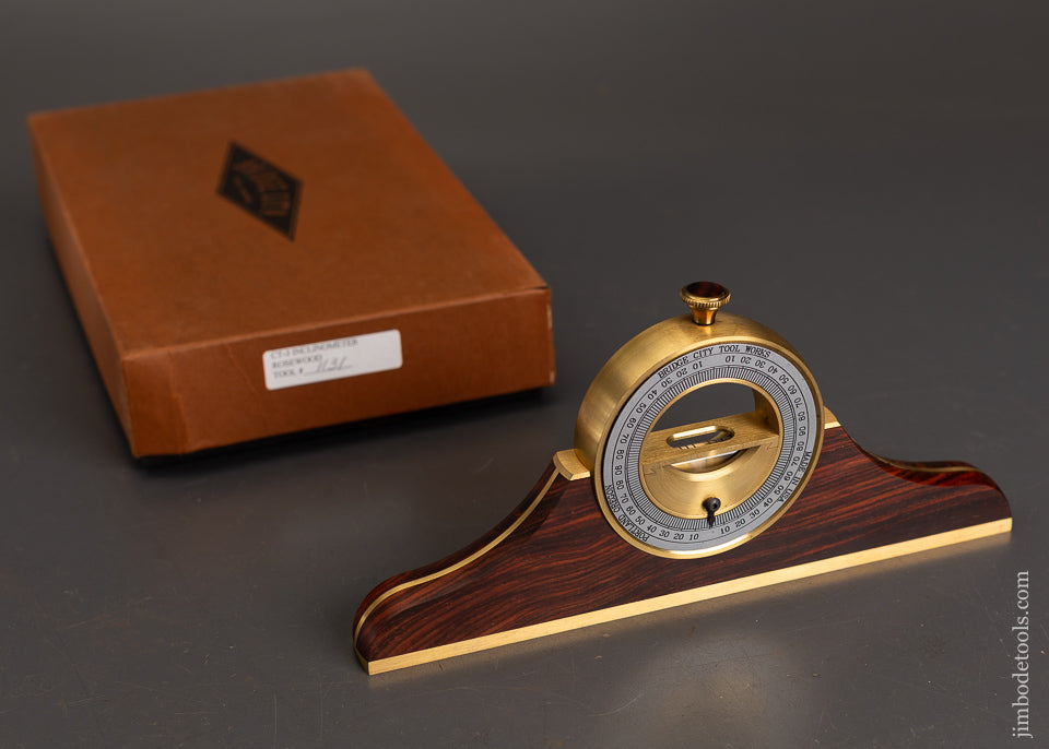 BRIDGE-CITY-TOOL-WORKS-CT-3-Inclinometer-Level-Mint-in-Box-120933