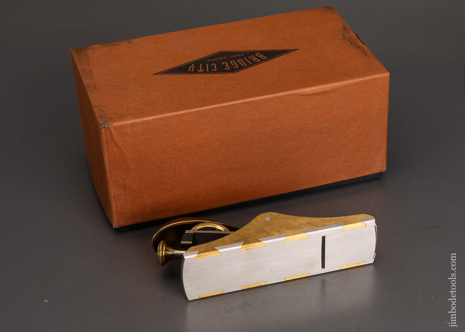 Rare-Ebony-BRIDGE-CITY-TOOL-WORKS-CT-8-Low-Angle-Block-Plane-Mint-in-Box-120952-AS-OF-MAY-23