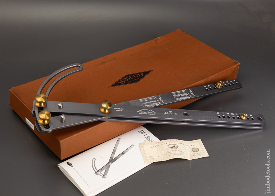 BRIDGE CITY TOOL WORKS AM-1 Angle Master Mint in Box - 120953