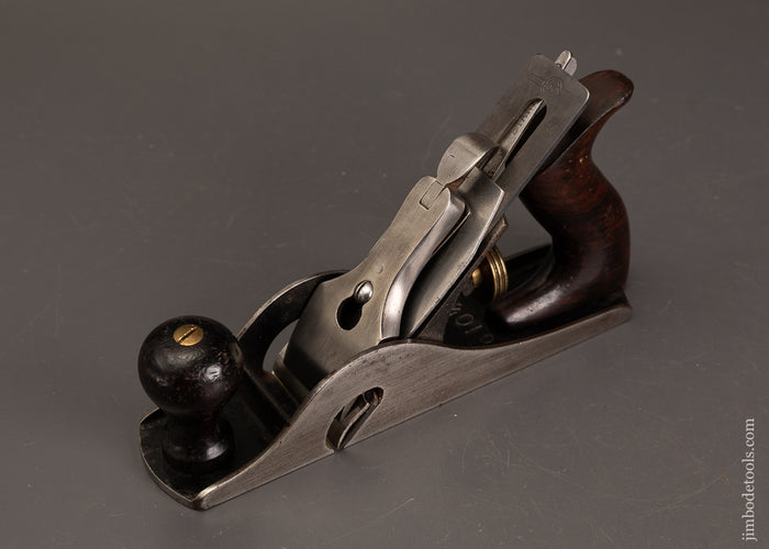 Fine-STANLEY-No.-10-1/2-Carriage-Maker’s-Rabbet-Plane-with-Hock-Iron-120975