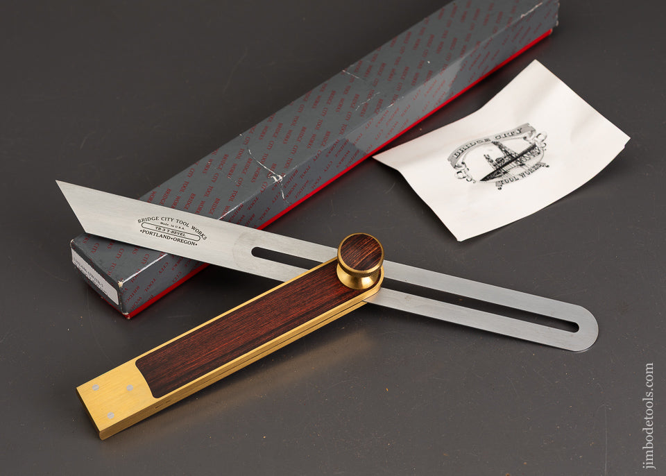 Mint-in-Box-BRIDGE-CITY-TOOL-WORKS-TB-3-Bevel-12-Inch-121001