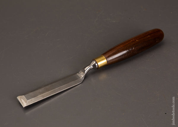 Extra-Fine-CROWN-Rosewood-Handled-Offset-Paring-Chisel-1-x-11-3/8-Inch-121008