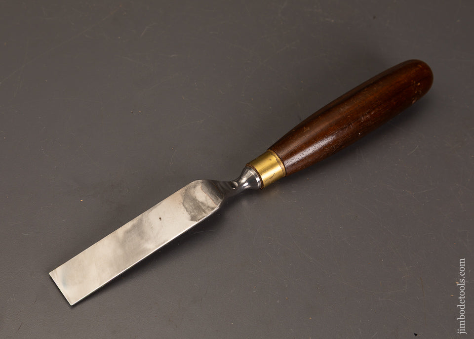 Extra-Fine-CROWN-Rosewood-Handled-Offset-Paring-Chisel-1-x-11-3/8-Inch-121008