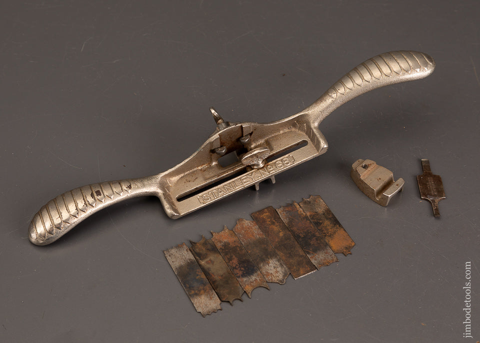 Fine-&-Complete-STANLEY-No.-66-Hand-Beader-with-Both-Fences-&-All-8-Cutters-121033