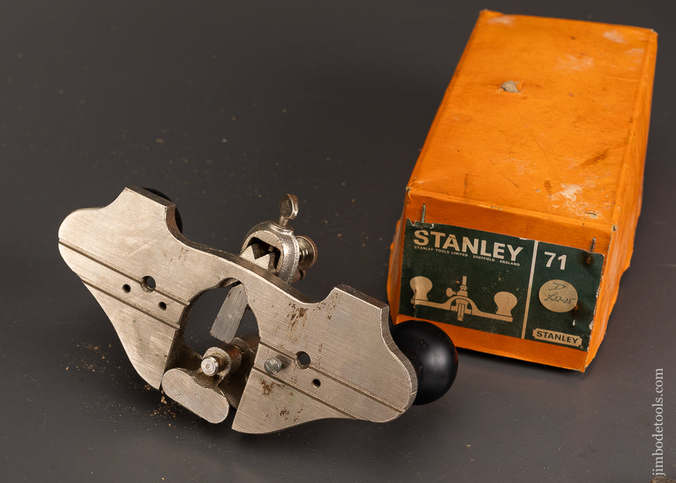 Near-Mint-in-Box-100%-Complete-STANLEY-No.-71-Router-Plane-121051
