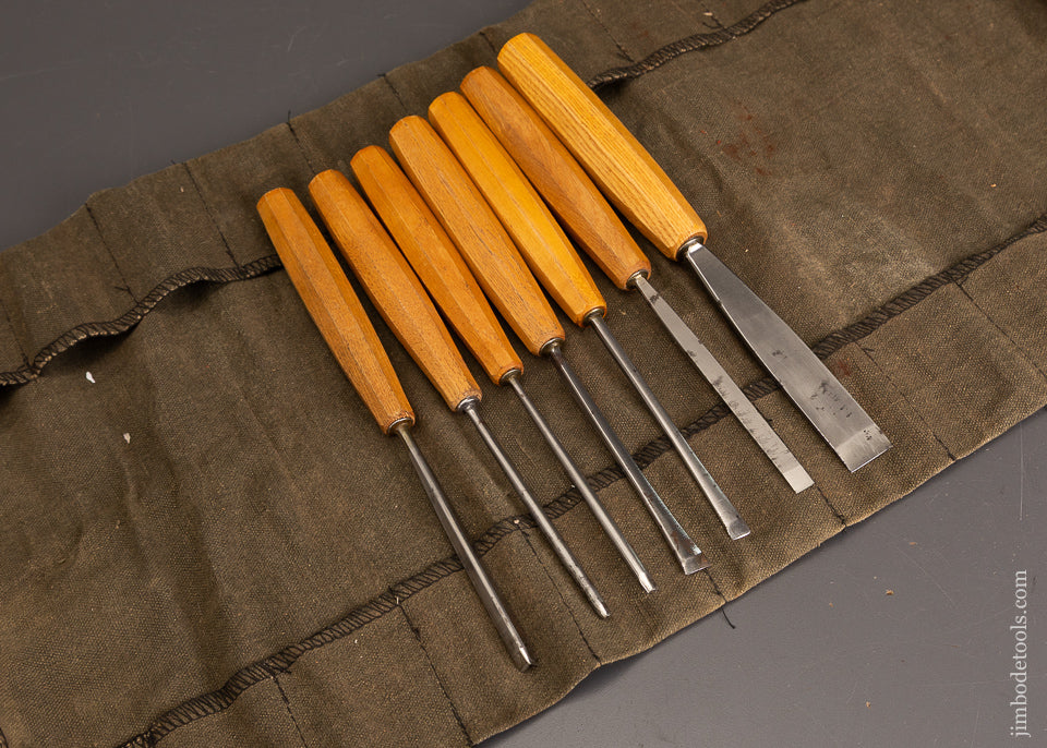 Extra-Fine-Set-of-7-PFEIL-SWISS-MADE-Carving-Chisels-121080