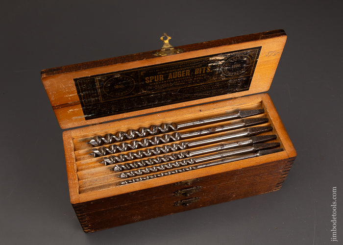 Extra-Fine-Pre-STANLEY-Set-of-RUSSELL-JENNINGS-Auger-Bits-121090