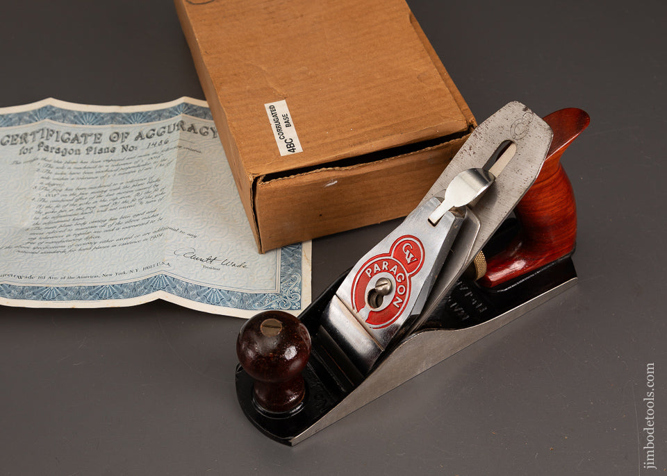 Near-Mint-in-Box-PARAGON-No.-4C-Smooth-Plane-Garrett-Wade-121101